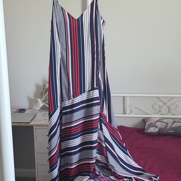 Red white blue stripe maxi - Picture 2 of 8